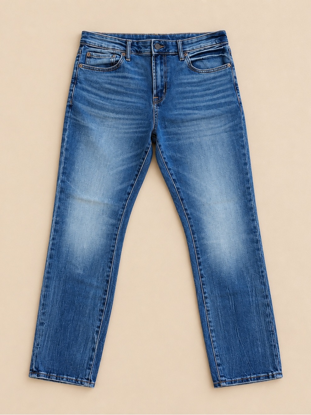 Classic Men's Blue Denim Jeans - Aeropostale